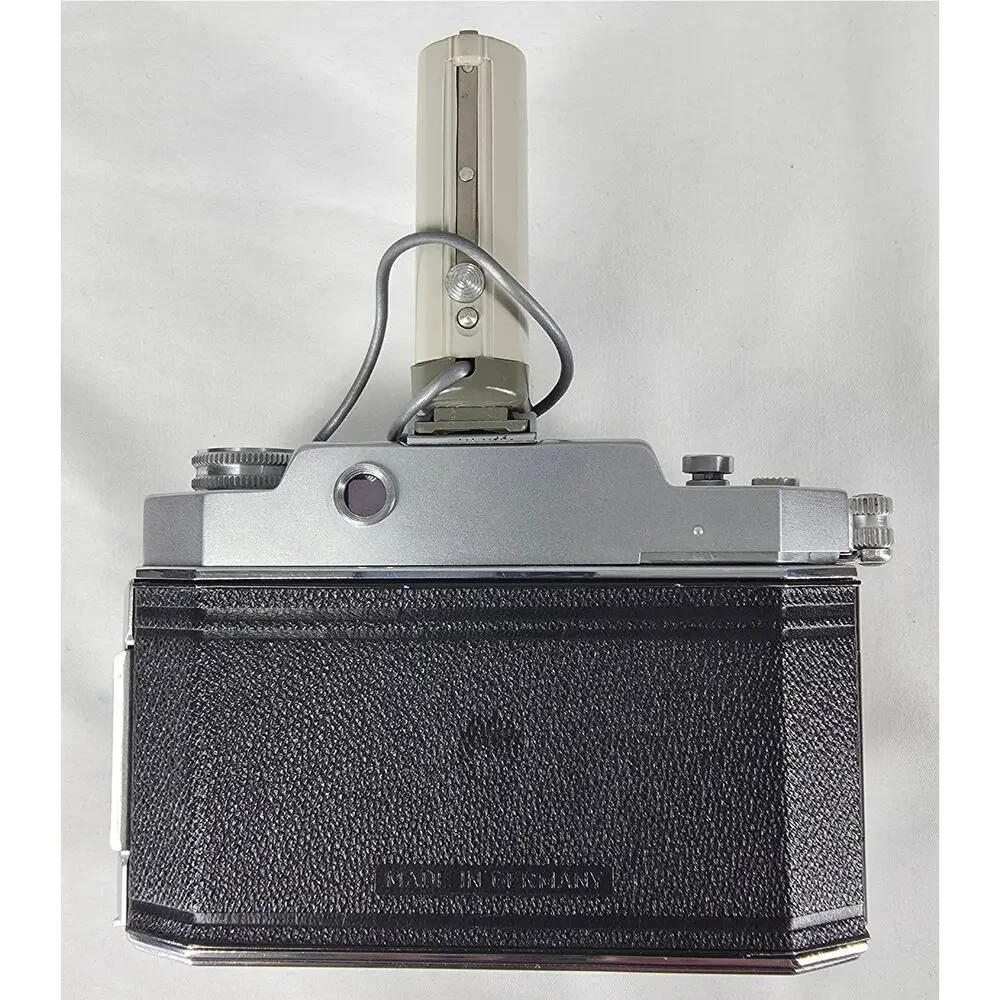 AGFA KARAT IV 35MM CAMERA - SOLINAR 50MM F/2.8 LENS + OPTIMA BLITZ FLASH VINTAGE